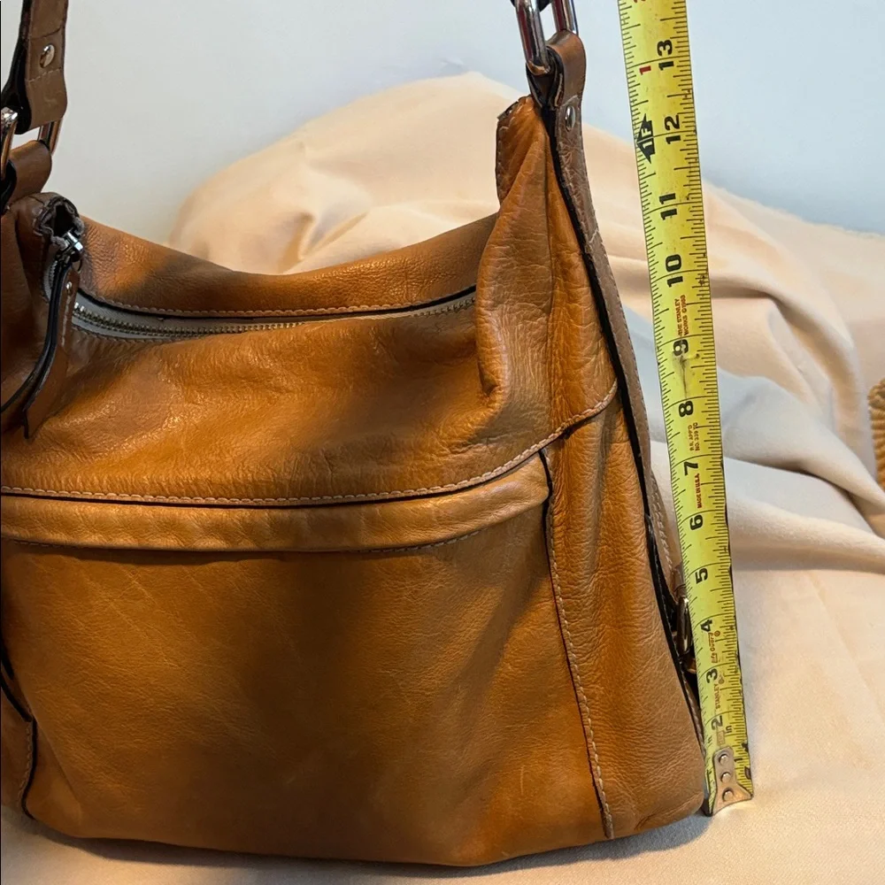 Fossil Tan Leather Hobo Bag - Picture 3 of 8